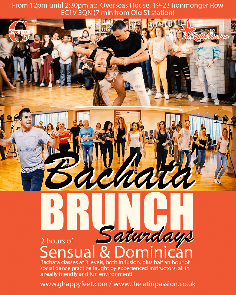 Saturday afternoon Bachata Classes in London, UK